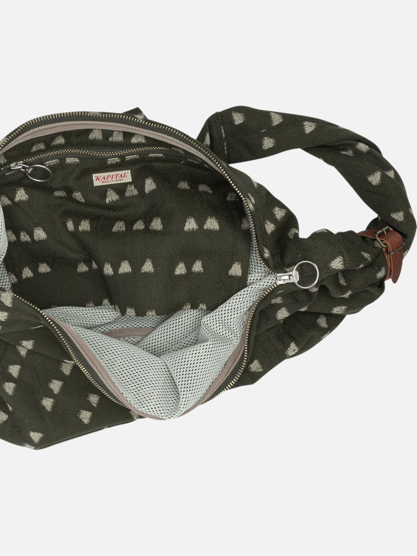 Medium bags 100% cotton  Green - KAPITAL Men | PDP | VIETTI Online Store | Zoom-Modal_4
