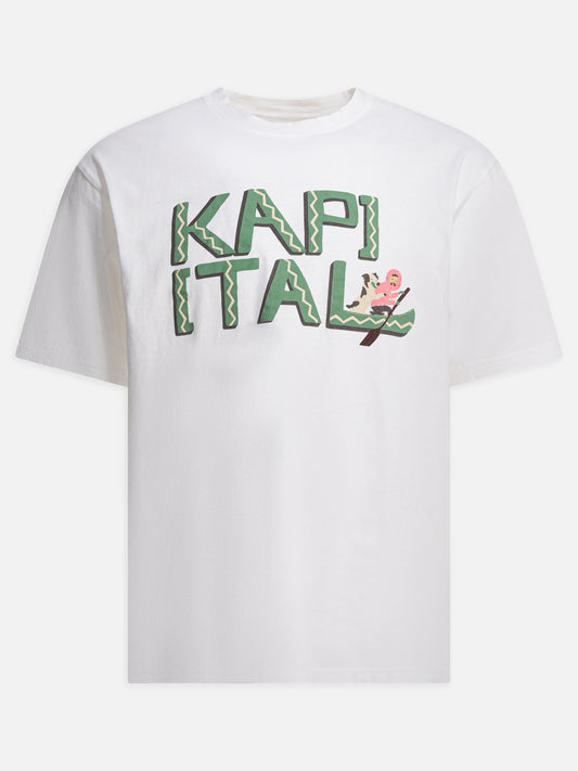 Crewneck t-shirts Graphics  White - KAPITAL Men | PLP | VIETTI Online Store 
