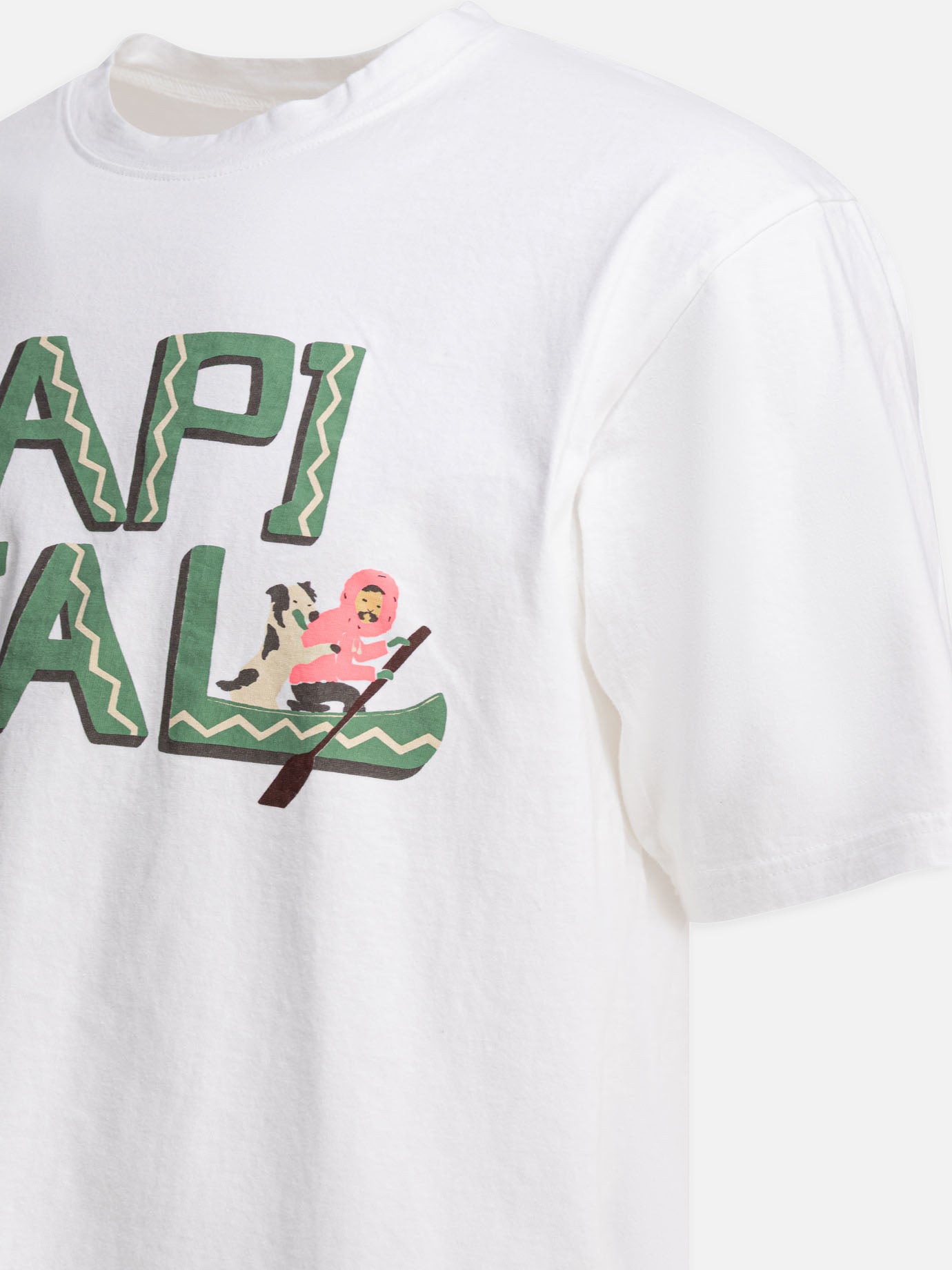 Crewneck t-shirts Graphics  White - KAPITAL Men | PDP | VIETTI Online Store | thumbnail_3