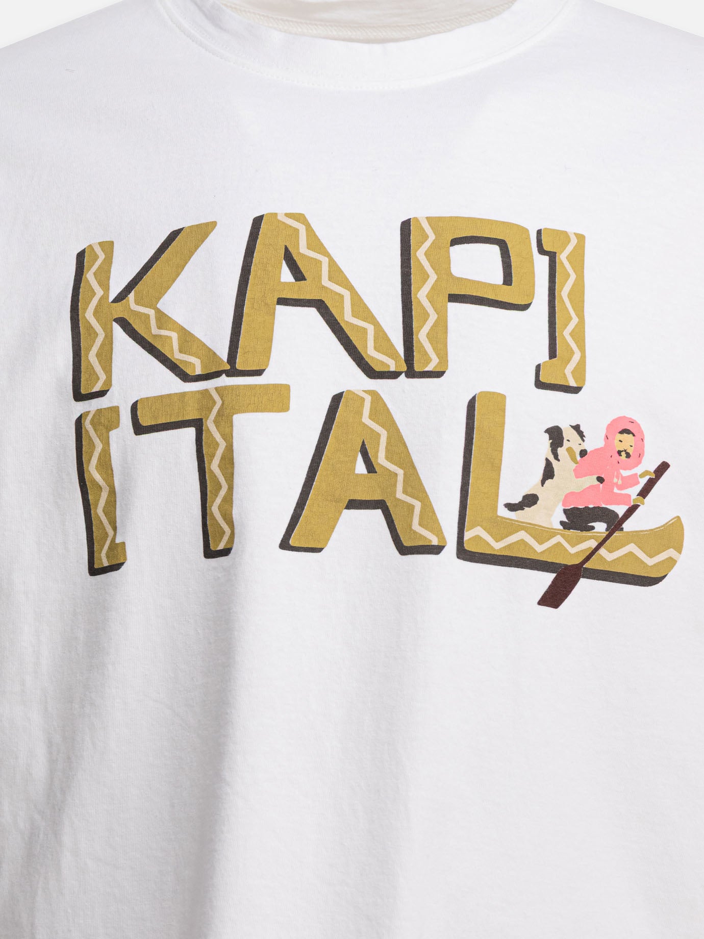 Crewneck t-shirts Graphics  White - KAPITAL Men | PDP | VIETTI Online Store | Zoom-Modal_3
