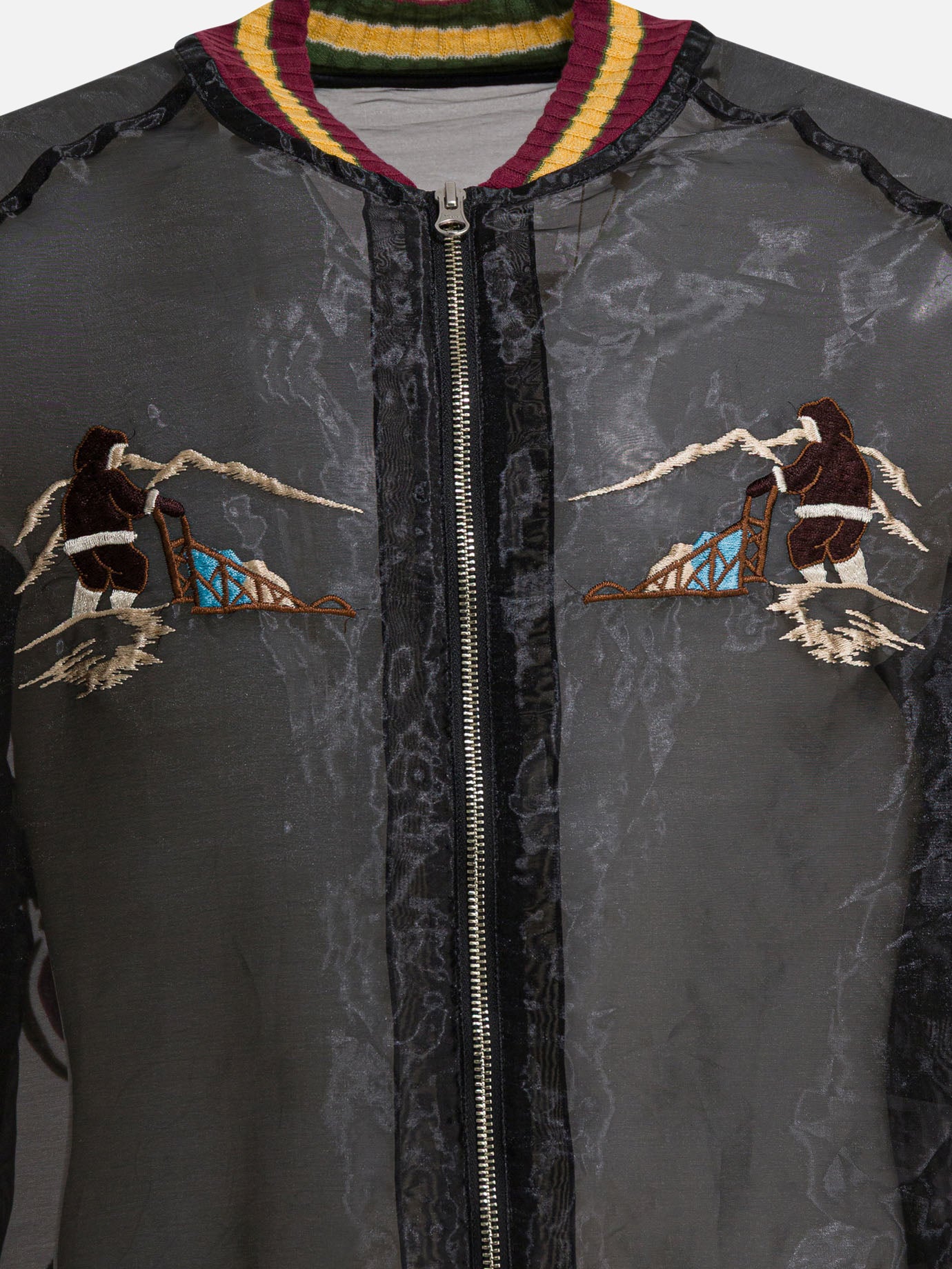 Bomber jackets Embroidered  Black - KAPITAL Men | PDP | VIETTI Online Store | Zoom-Modal_3
