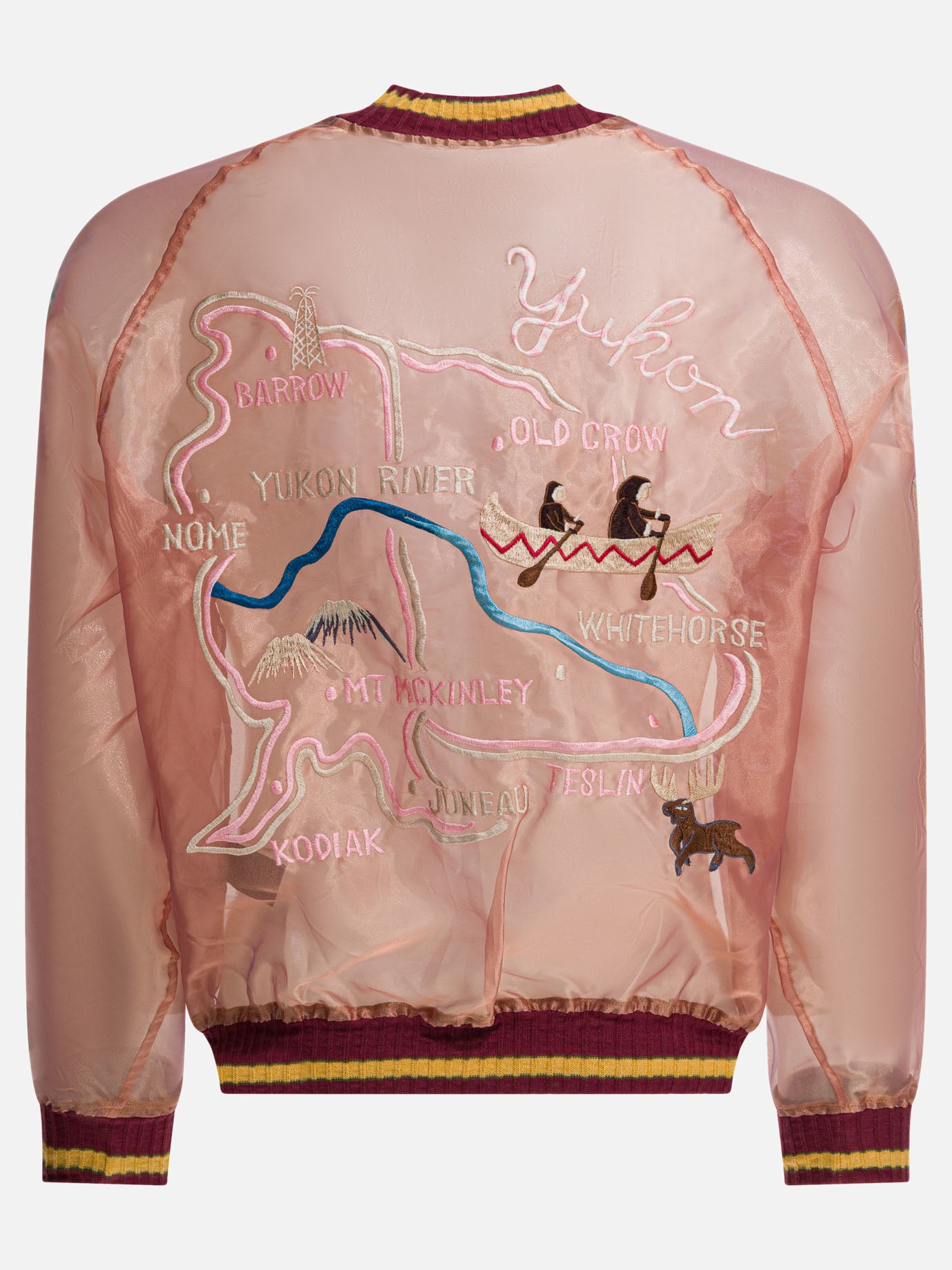 Bomber jackets Embroidered  Orange - KAPITAL Men | PDP | VIETTI Online Store | Zoom-Modal_2
