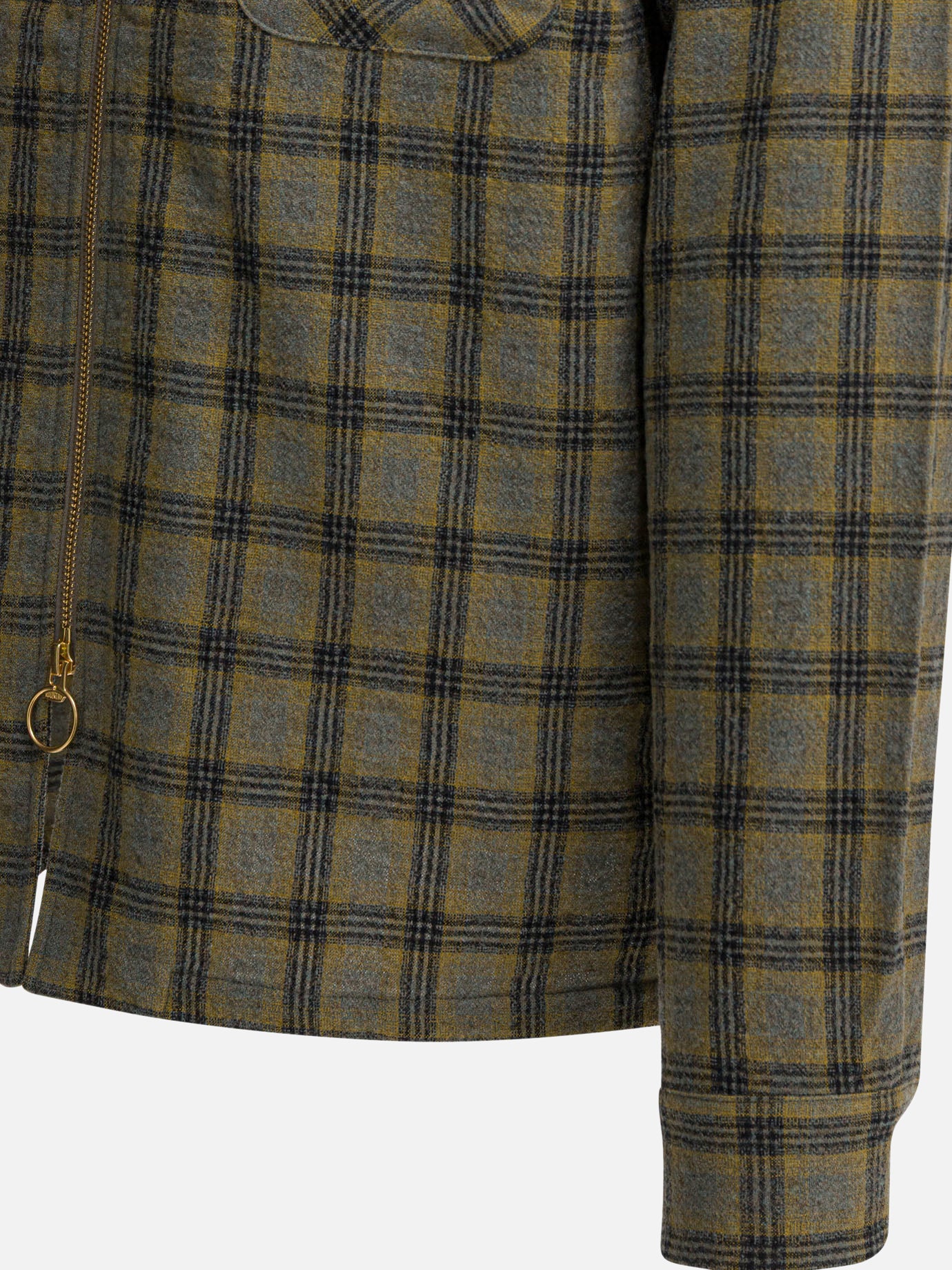 Overshirt jackets Check  Yellow - KAPITAL Men | PDP | VIETTI Online Store | Zoom-Modal_4
