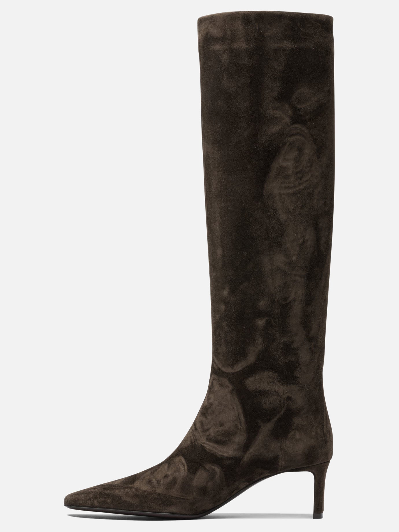 Knee-high 100% calf leather - 100% calf leather  Brown - Khaite Women | PDP | VIETTI Online Store | thumbnail_3