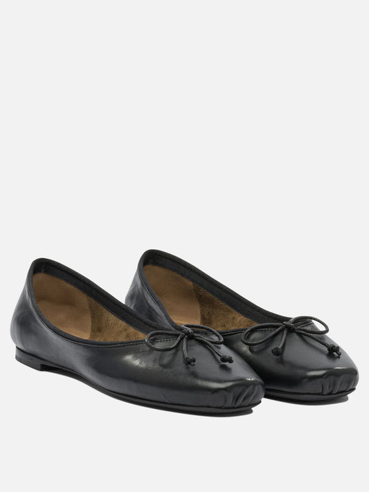 Classic ballet flats 80% Lambskin 20% Calfskin - 100% leather  Black - Khaite Women | PLP | VIETTI Online Store | 2
