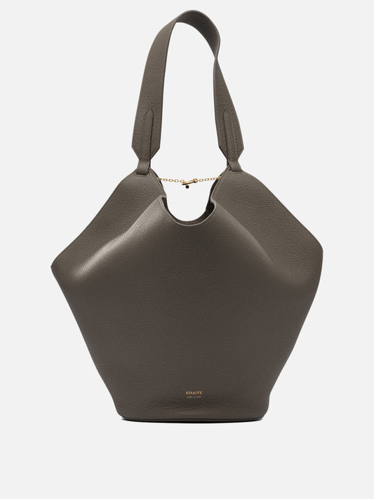 Medium bags Tinta unita  Grey - Khaite Women | PDP | VIETTI Online Store 
