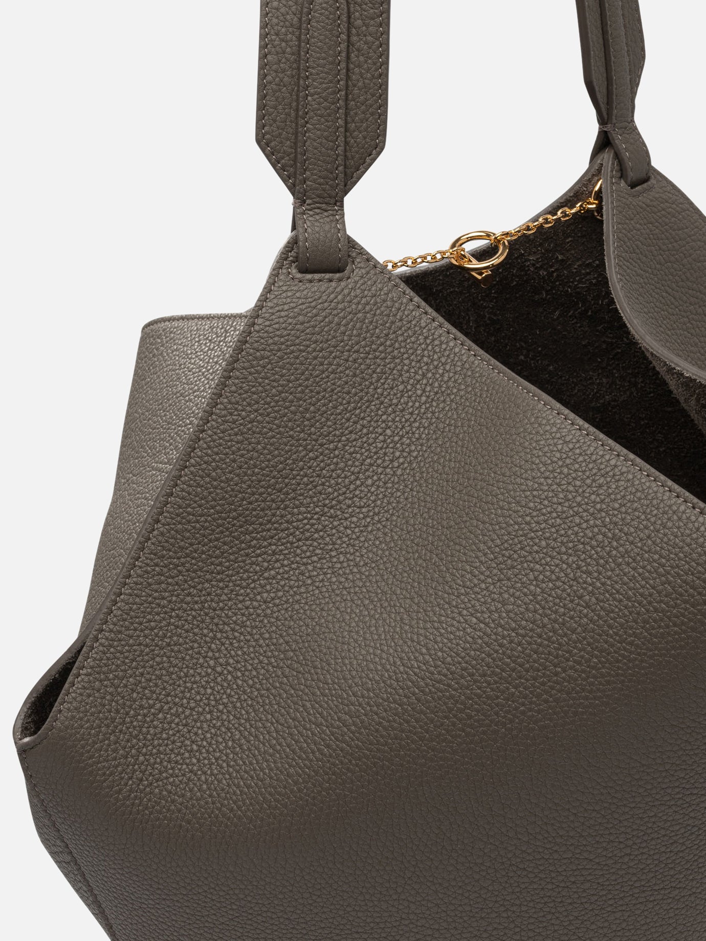 Medium bags Tinta unita  Grey - Khaite Women | PDP | VIETTI Online Store | thumbnail_4