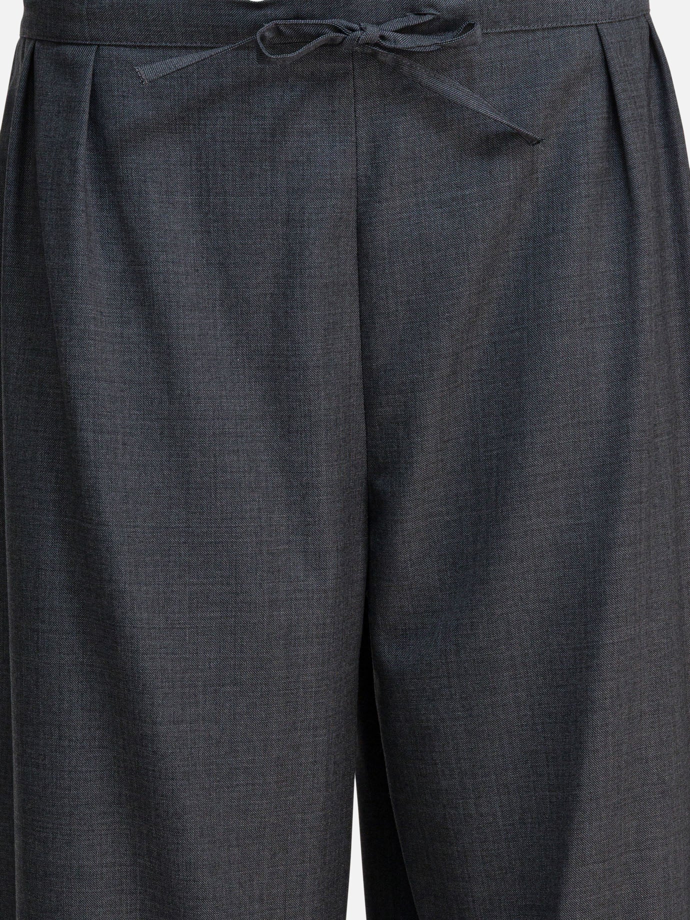 Leisure trousers Solid colour  Grey - LouLou De Saison Women | PDP | VIETTI Online Store | thumbnail_3