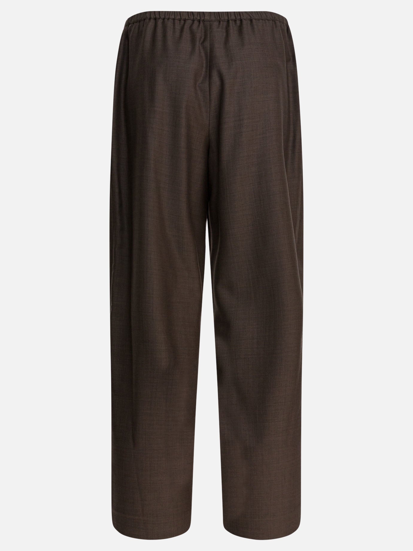 Leisure trousers Solid colour  Brown - LouLou De Saison Women | PDP | VIETTI Online Store | Zoom-Modal_2
