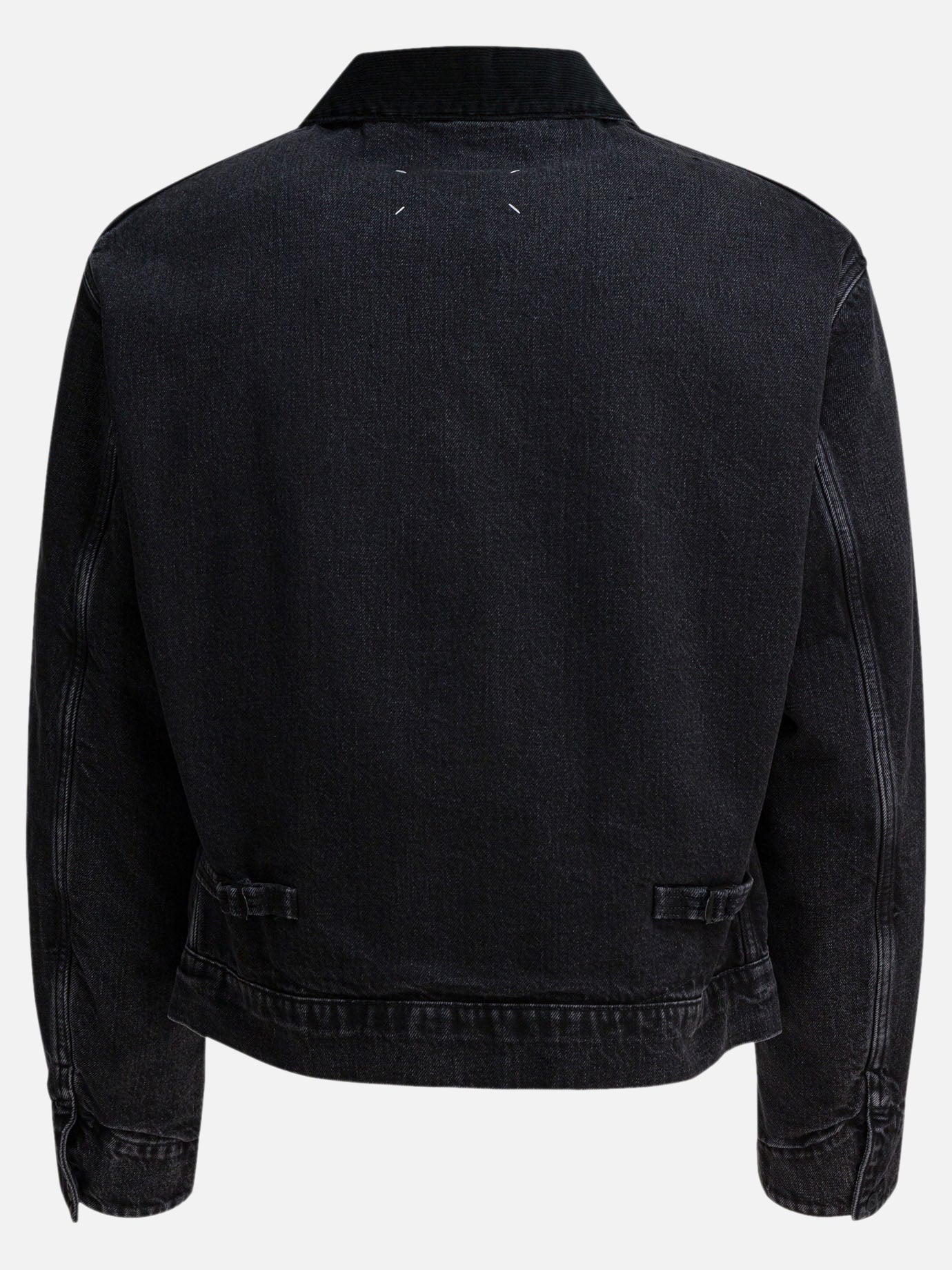 Denim jackets Solid colour  Black - Maison Margiela Men | PDP | VIETTI Online Store | thumbnail_2