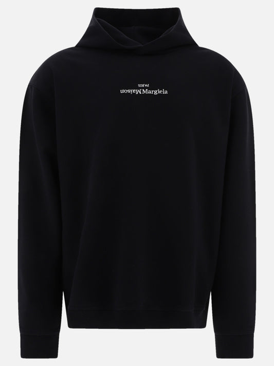 Hoodies Logo  Black - Maison Margiela Men | PLP | VIETTI Online Store 

