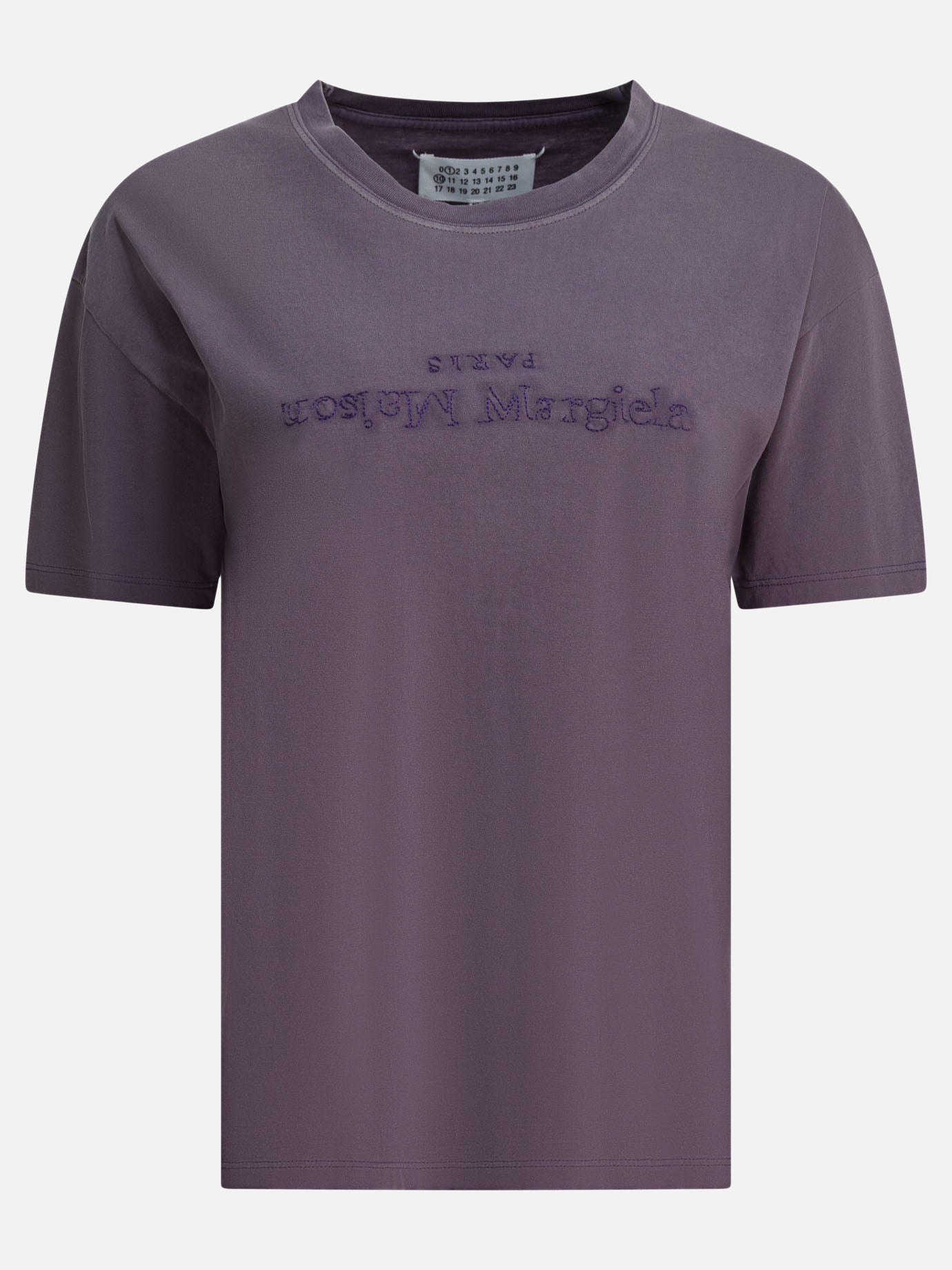 Crewneck t-shirts Logo  Purple - Maison Margiela Women | PDP | VIETTI Online Store | thumbnail