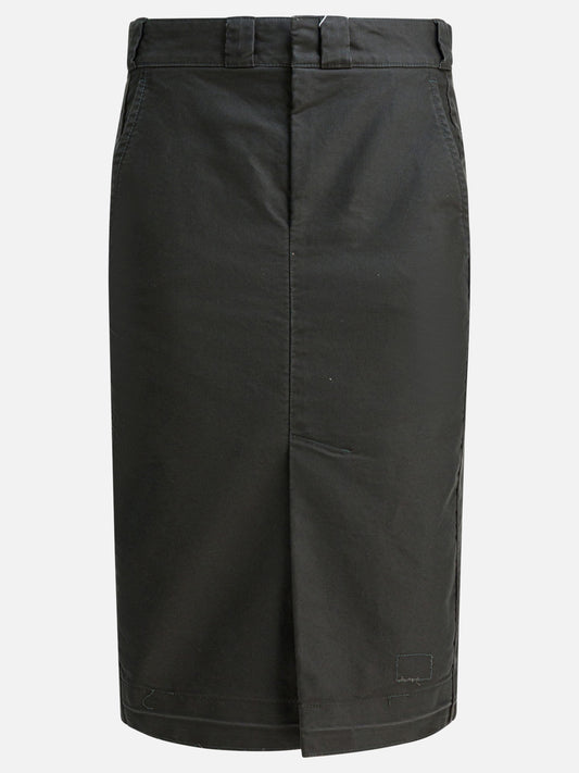 Midi skirts Solid colour  Grey - Maison Margiela Women | PDP | VIETTI Online Store 
