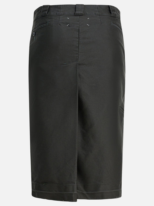 Midi skirts Solid colour  Grey - Maison Margiela Women | PDP | VIETTI Online Store | 2
