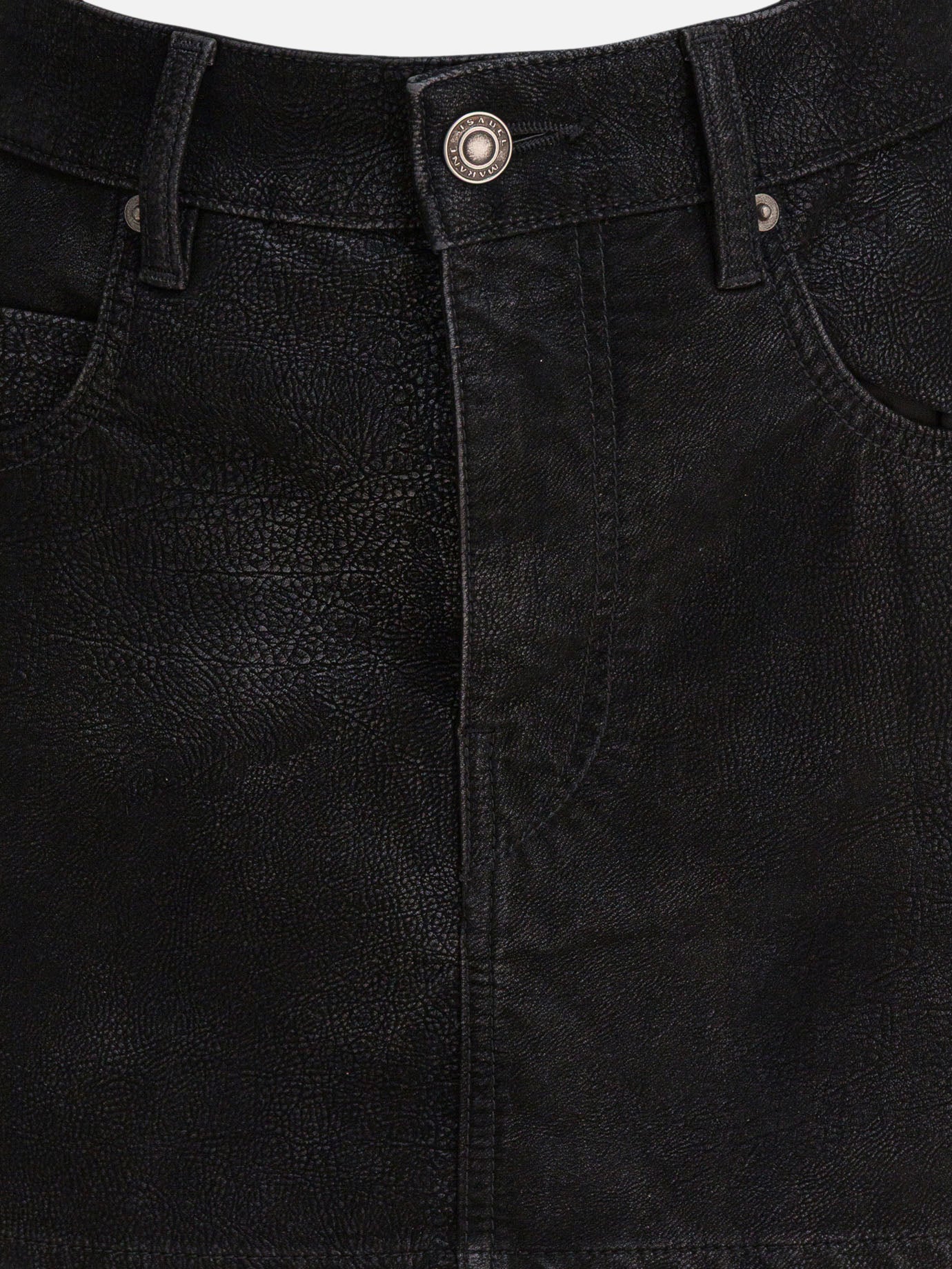 Miniskirts Solid colour  Black - Marant Étoile Women | PDP | VIETTI Online Store | thumbnail_3