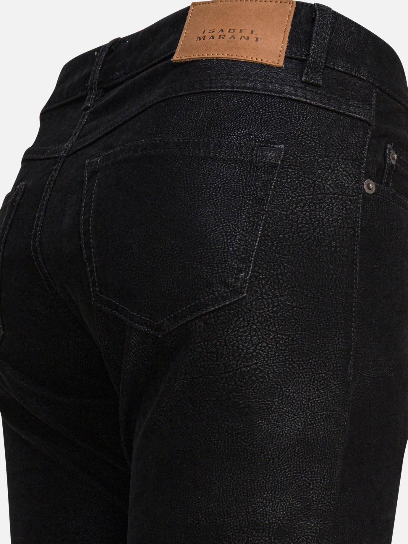 Leisure trousers Solid colour  Black - Marant Étoile Women | PDP | VIETTI Online Store | thumbnail_4