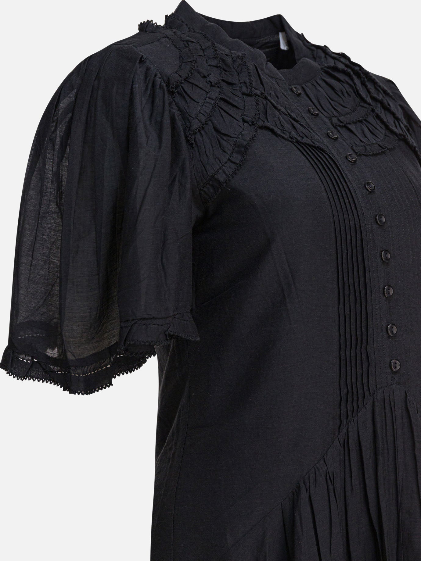 Mini dresses Solid colour  Black - Marant Étoile Women | PDP | VIETTI Online Store | Zoom-Modal_4
