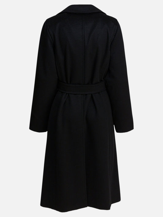 Long coats Solid colour  Black - Max Mara Women | PLP | VIETTI Online Store | 2
