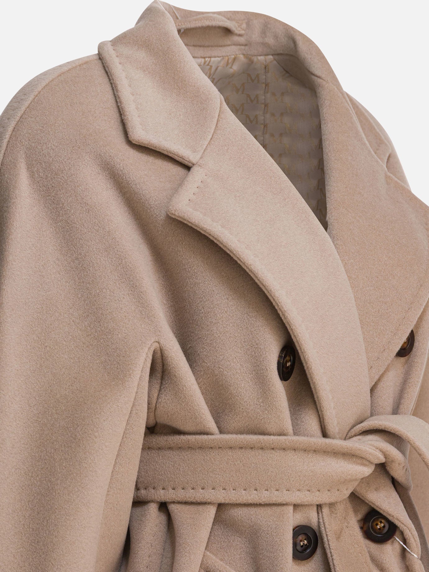 Max Mara &quot;101801&quot; Coat 13557732_38 Beige thumbnail_4