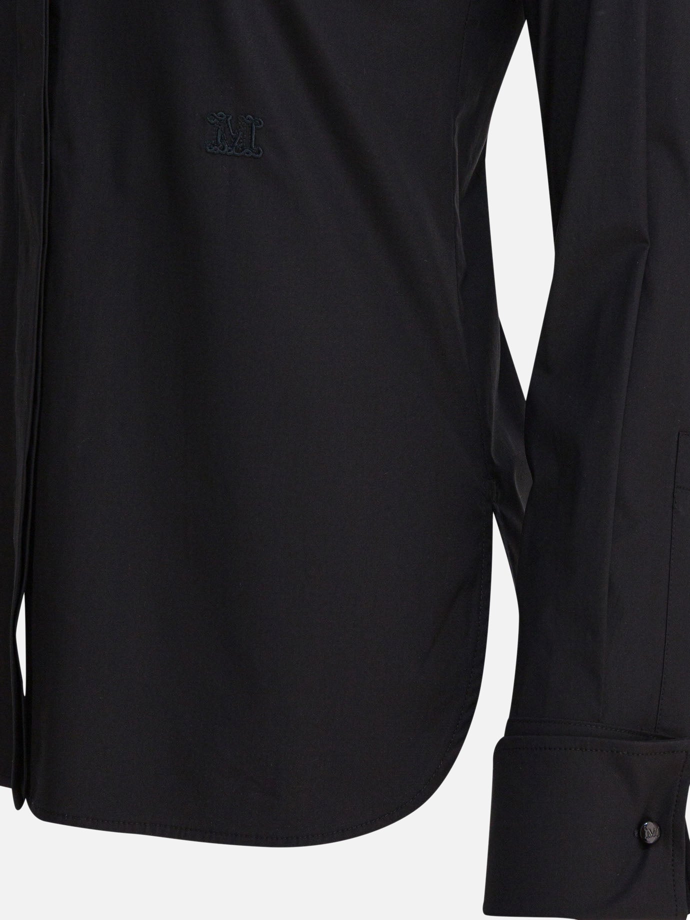 Casual shirts Solid colour  Black - Max Mara Women | PDP | VIETTI Online Store | thumbnail_4