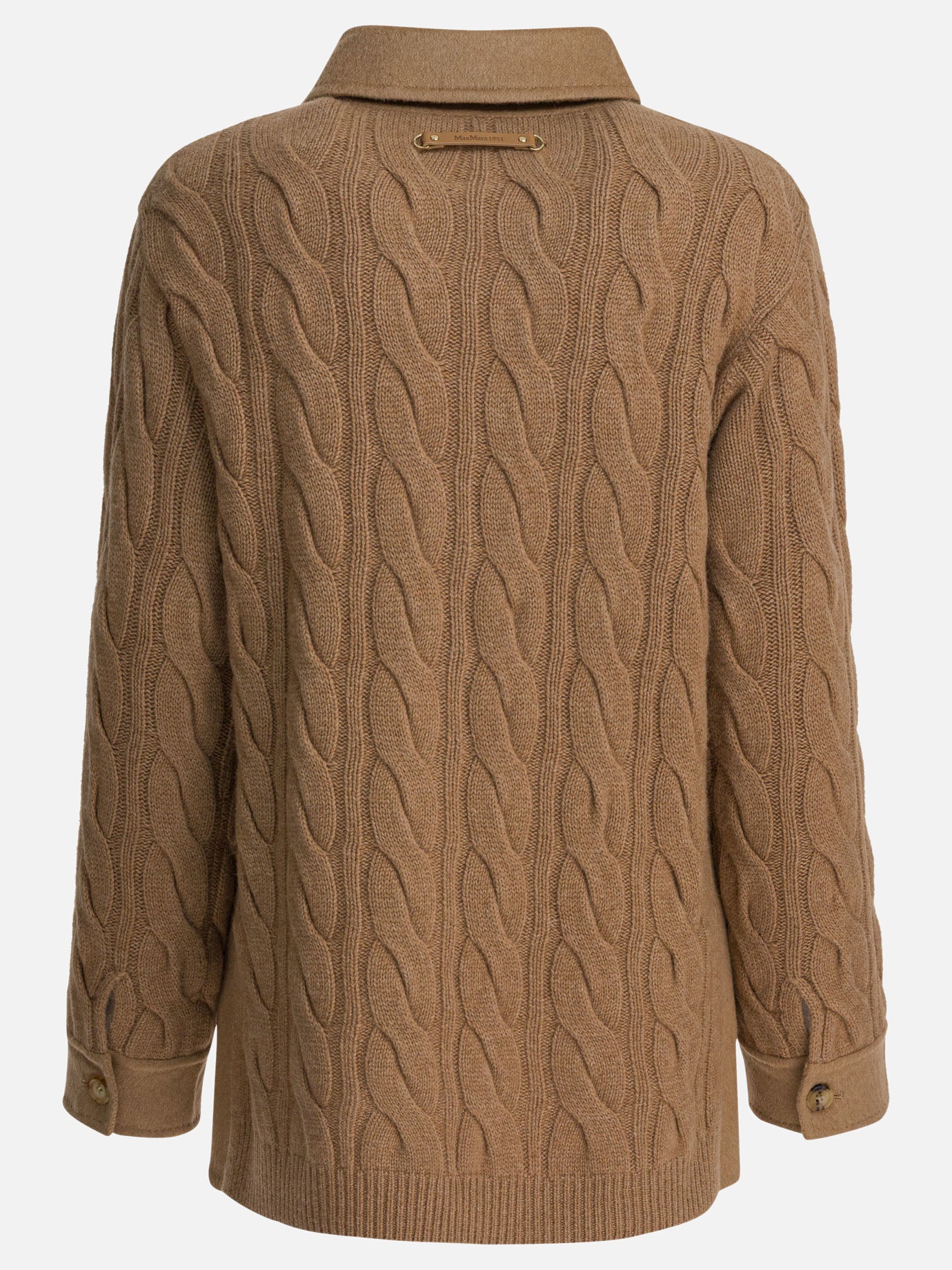 Short coats Solid colour  Brown - Max Mara Women | PDP | VIETTI Online Store | Zoom-Modal_2
