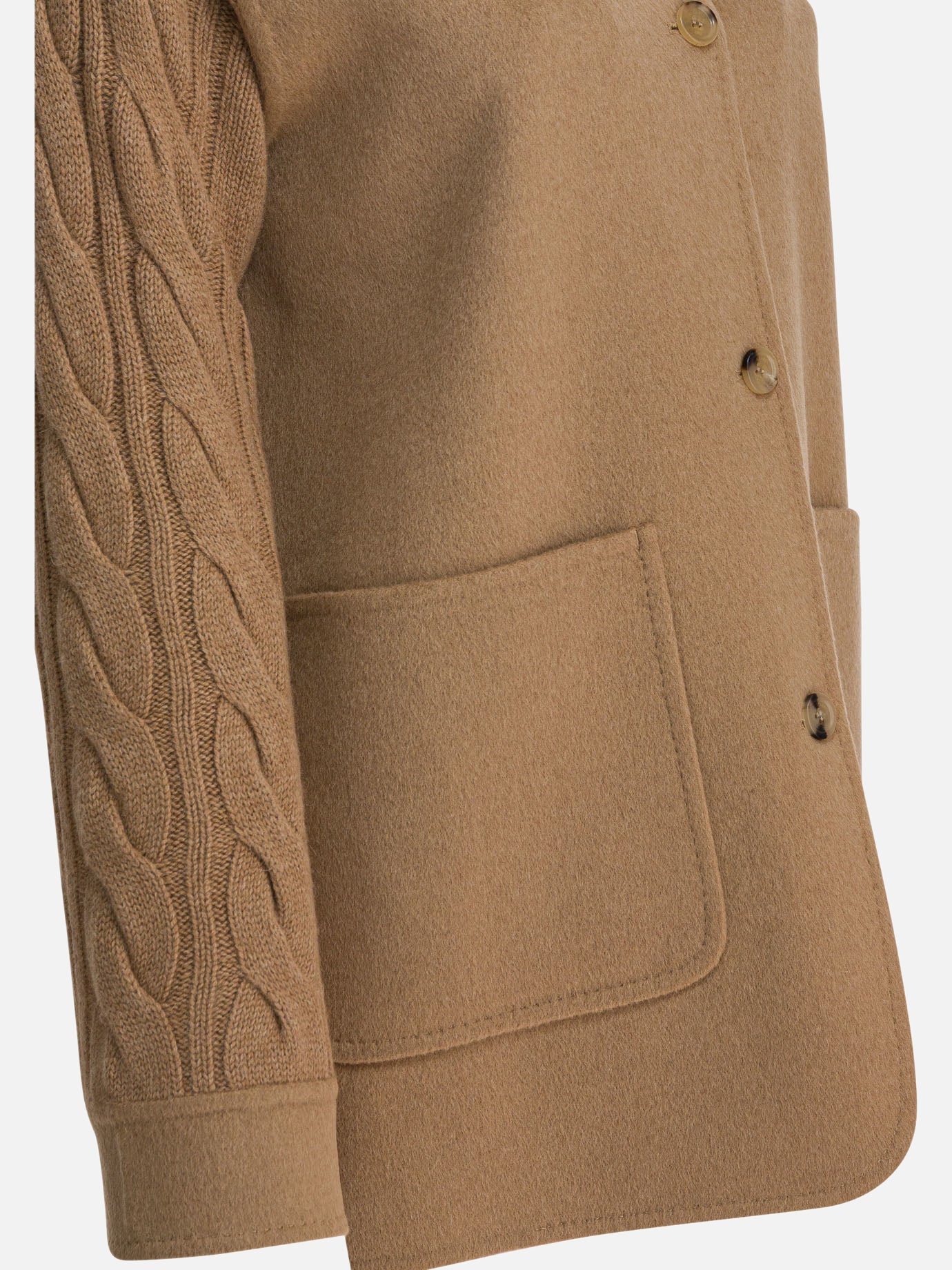 Short coats Solid colour  Brown - Max Mara Women | PDP | VIETTI Online Store | Zoom-Modal_4
