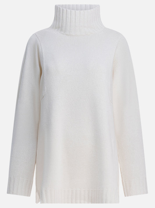 Turtleneck sweaters Solid colour  White - Max Mara Women | PDP | VIETTI Online Store 
