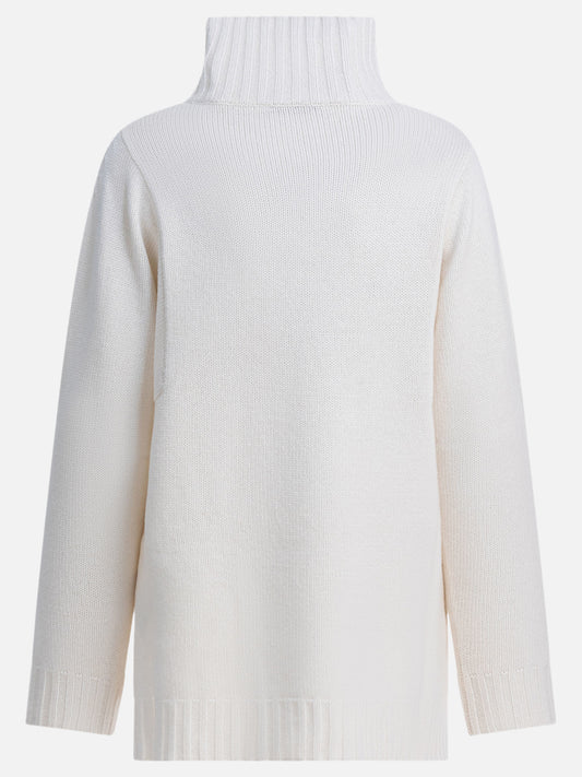 Turtleneck sweaters Solid colour  White - Max Mara Women | PDP | VIETTI Online Store | 2
