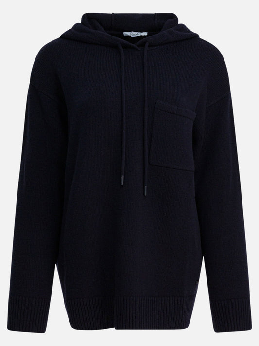 Hooded sweaters Solid colour  Blue - Max Mara Women | PDP | VIETTI Online Store 
