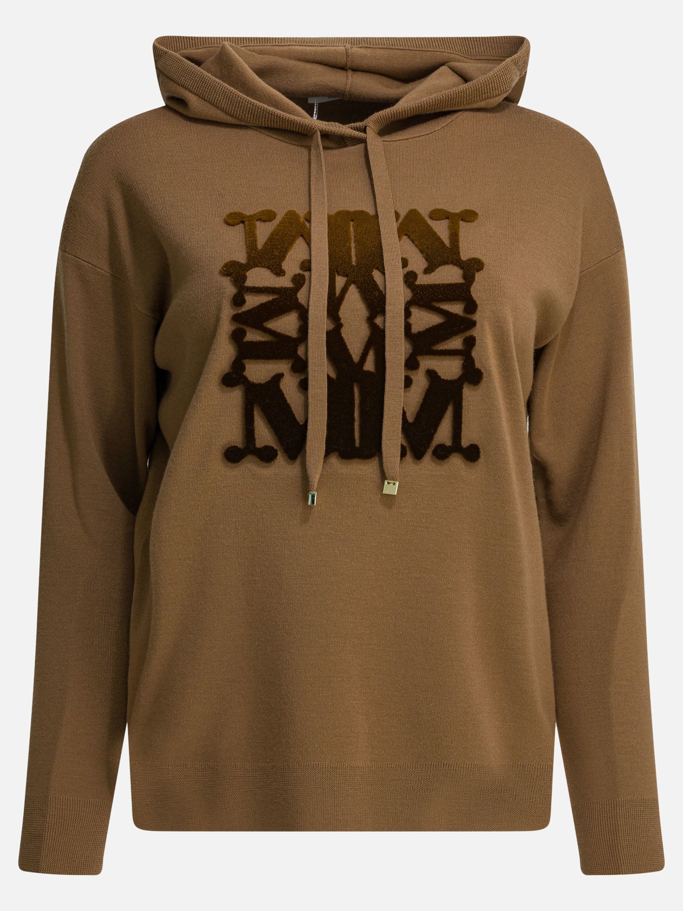 Hooded sweaters Solid colour  Brown - Max Mara Women | PDP | VIETTI Online Store | Zoom-Modal
