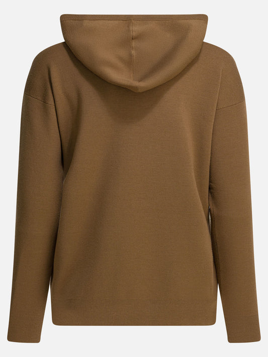 Hooded sweaters Solid colour  Brown - Max Mara Women | PLP | VIETTI Online Store | 2
