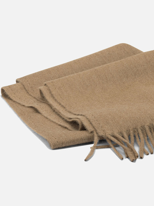 Fringed scarves 100% camel  Brown - Max Mara Women | PDP | VIETTI Online Store | 2
