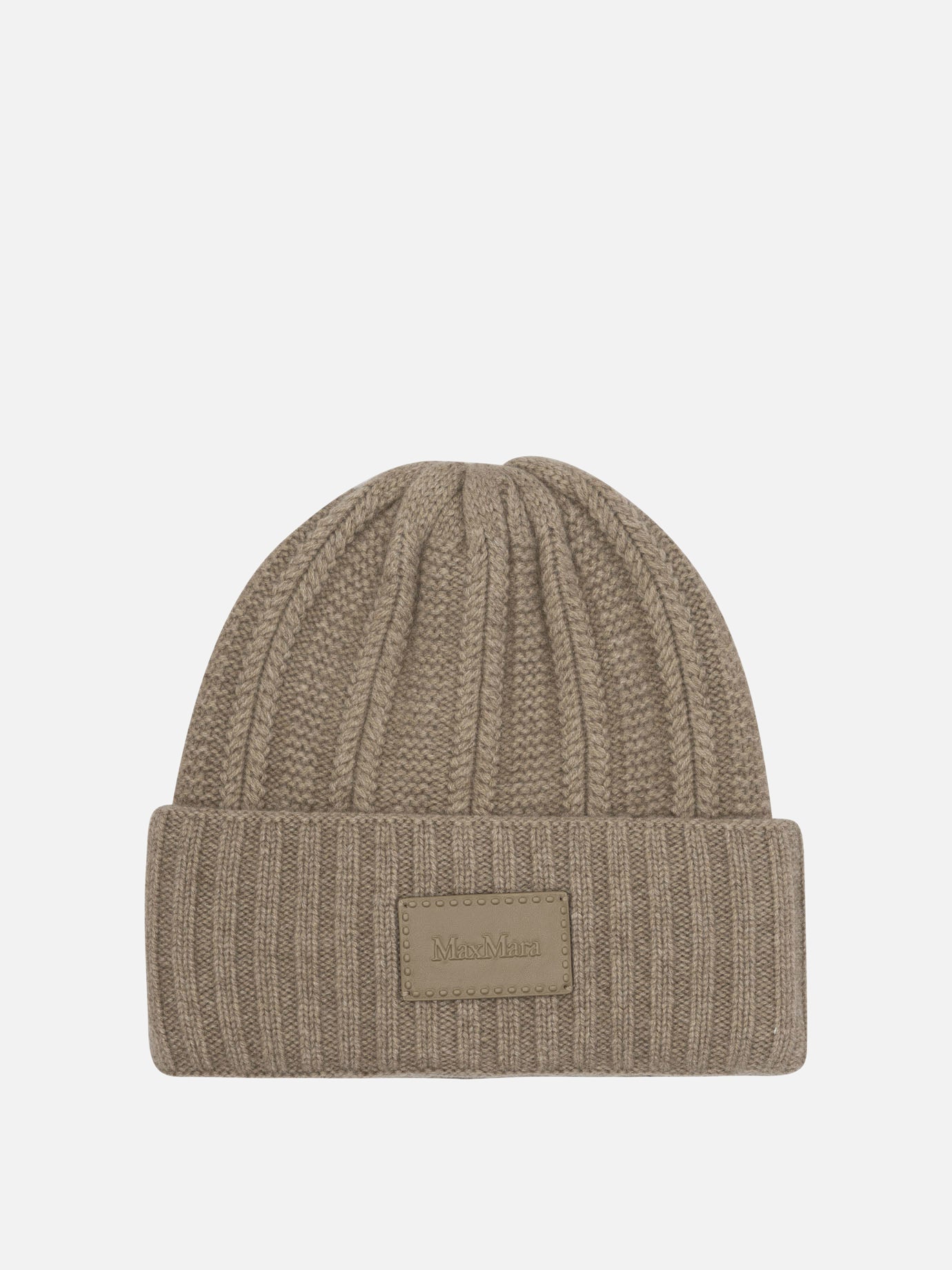 Beanies Logo  Beige - Max Mara Women | PDP | VIETTI Online Store | Zoom-Modal
