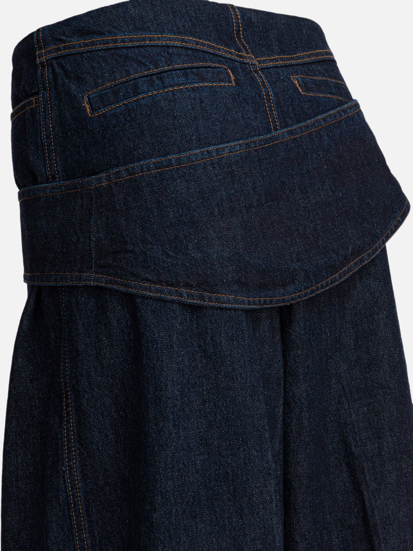 Flared jeans Solid colour  Blue - Max Mara Sportmax Women | PDP | VIETTI Online Store | Zoom-Modal_4
