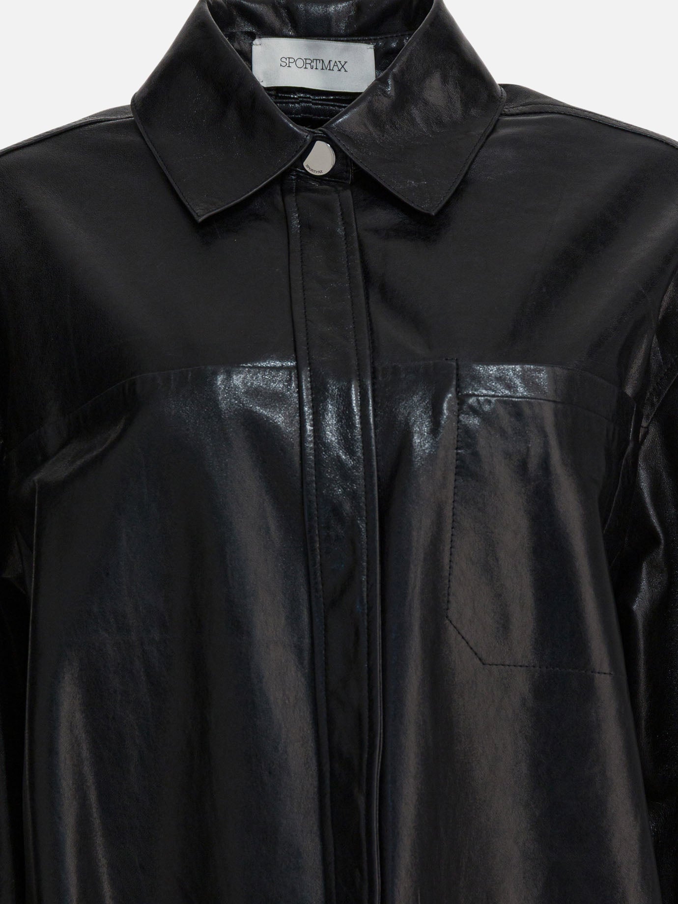 Casual shirts Solid colour  Black - Max Mara Sportmax Women | PDP | VIETTI Online Store | Zoom-Modal_3

