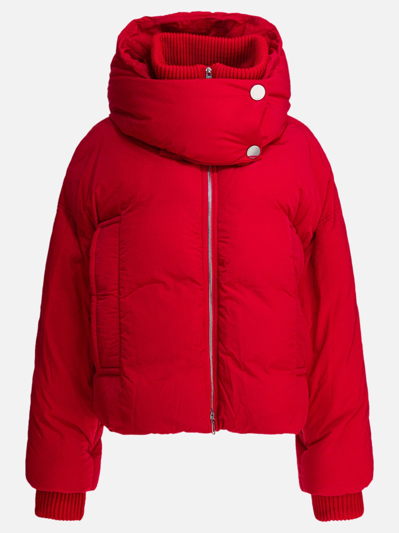 Down jackets Solid colour  Red - Max Mara Sportmax Women | PDP | VIETTI Online Store | Zoom-Modal
