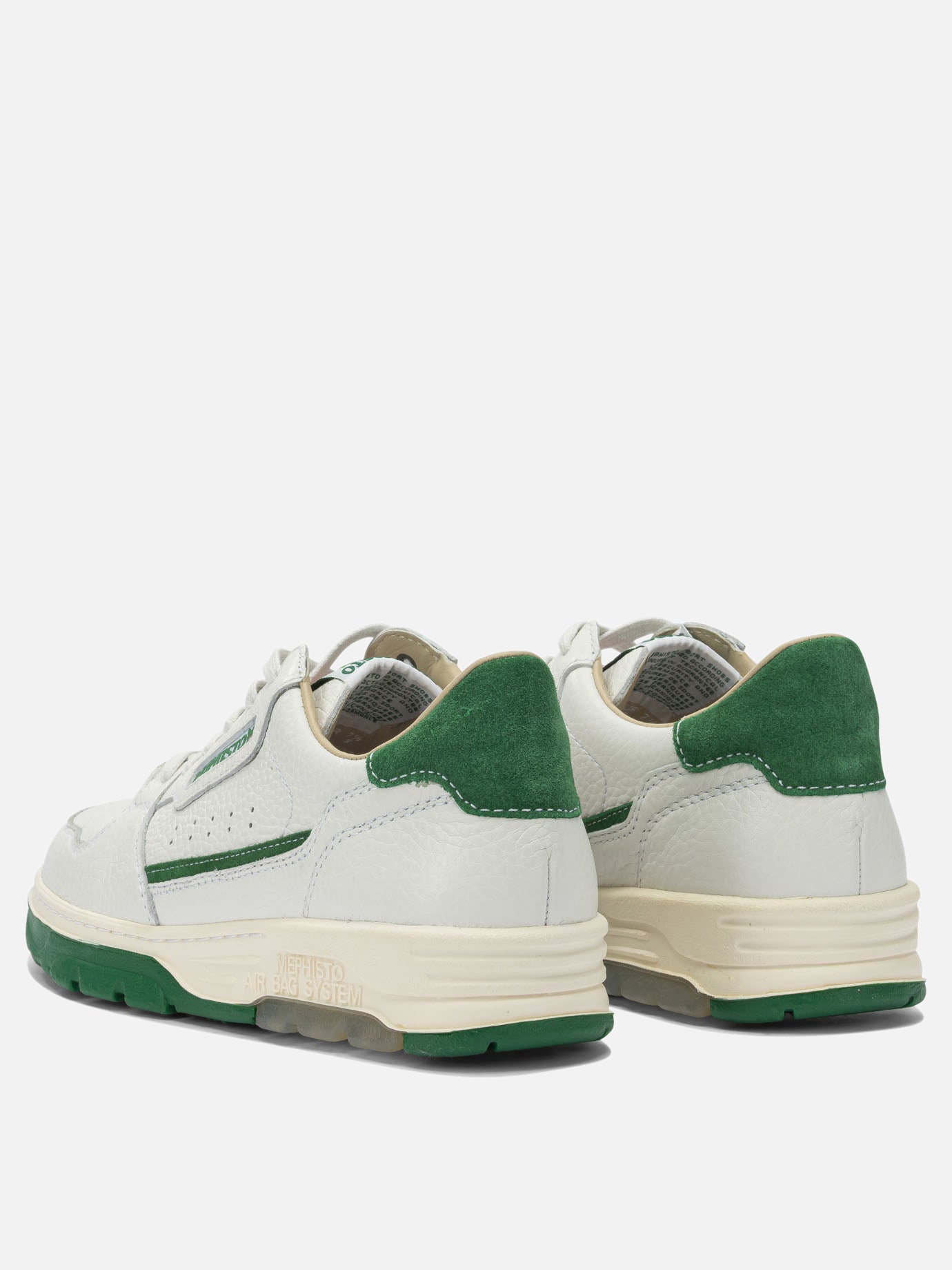 Low top sneakers 100% leather  White - Mephisto Men | PDP | VIETTI Online Store | Zoom-Modal_4
