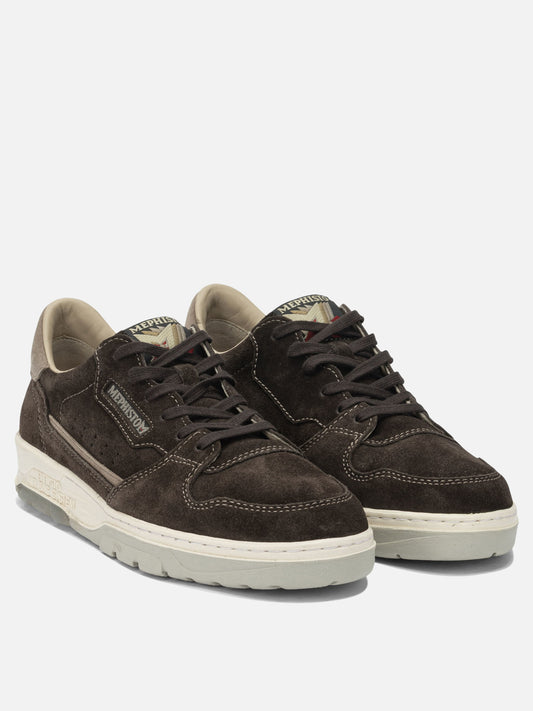 Low top sneakers 100% leather - 100% rubber  Brown - Mephisto Men | PLP | VIETTI Online Store | 2
