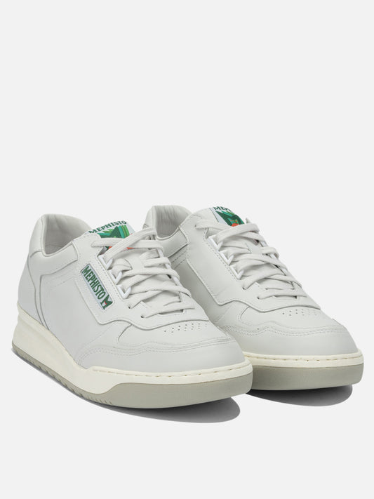 Low top sneakers 100% leather - 100% rubber  White - Mephisto Men | PLP | VIETTI Online Store | 2
