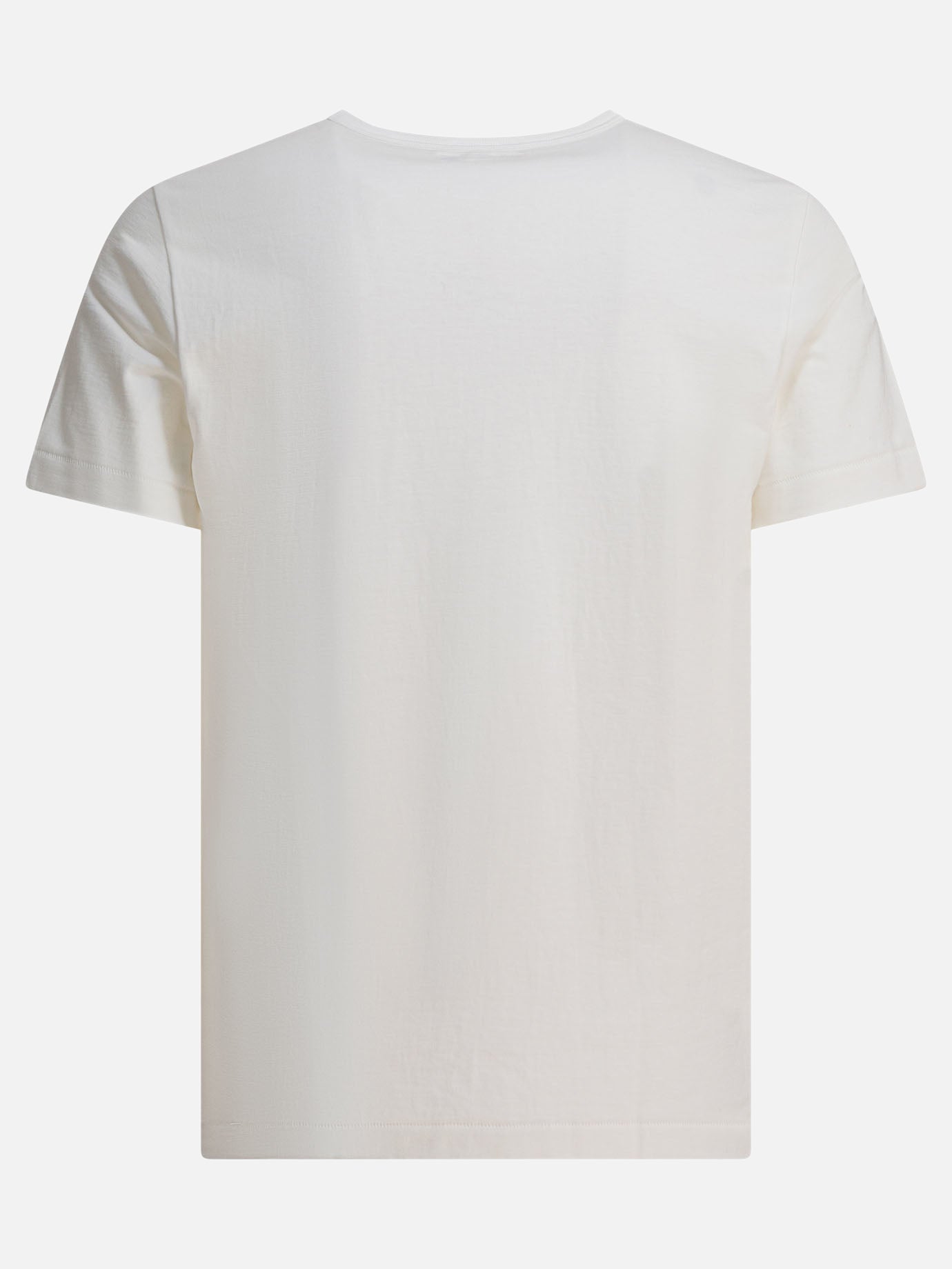 Crewneck t-shirts Solid colour  White - Merz b. Schwanen Men | PDP | VIETTI Online Store | Zoom-Modal_2
