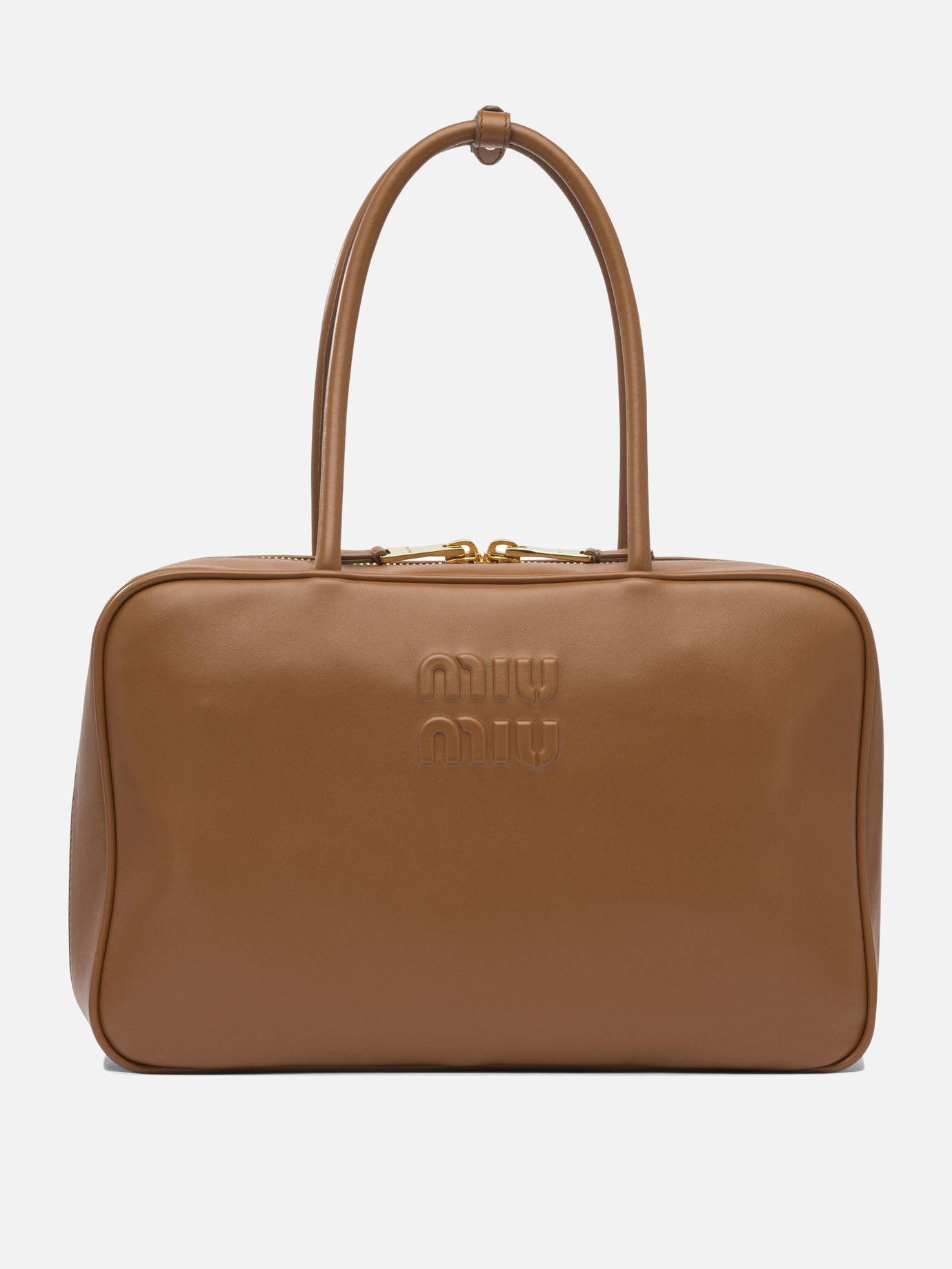 Medium bags Solid colour  Brown - Miu Miu Women | PDP | VIETTI Online Store | Zoom-Modal
