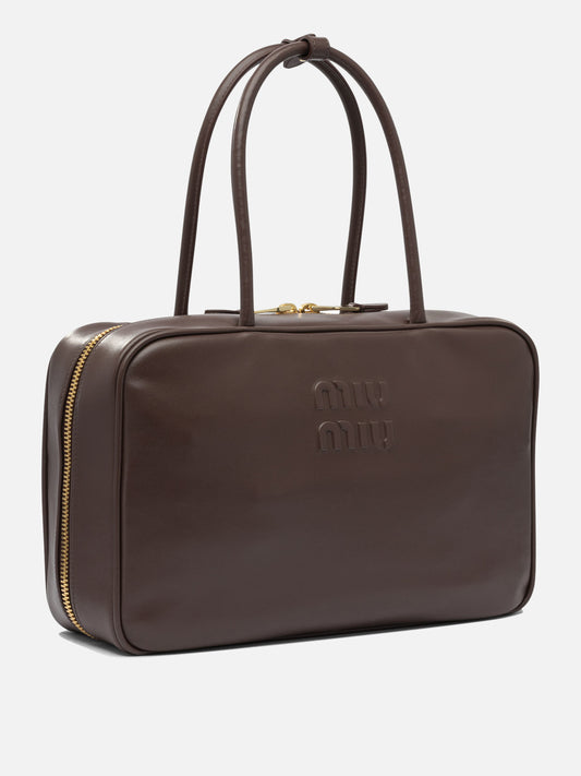 Miu Miu "Beau" handbag 21519345_UNI Brown 2