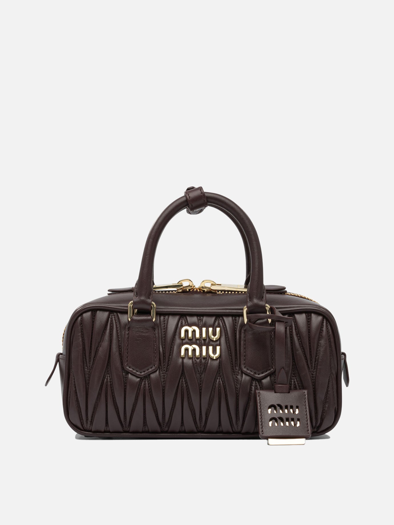 Small bags Logo  Brown - Miu Miu Women | PDP | VIETTI Online Store | thumbnail