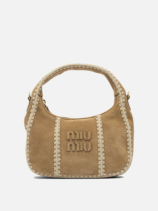 Small bags 100% calf leather  Brown - Miu Miu Women | PLP | VIETTI Online Store 
