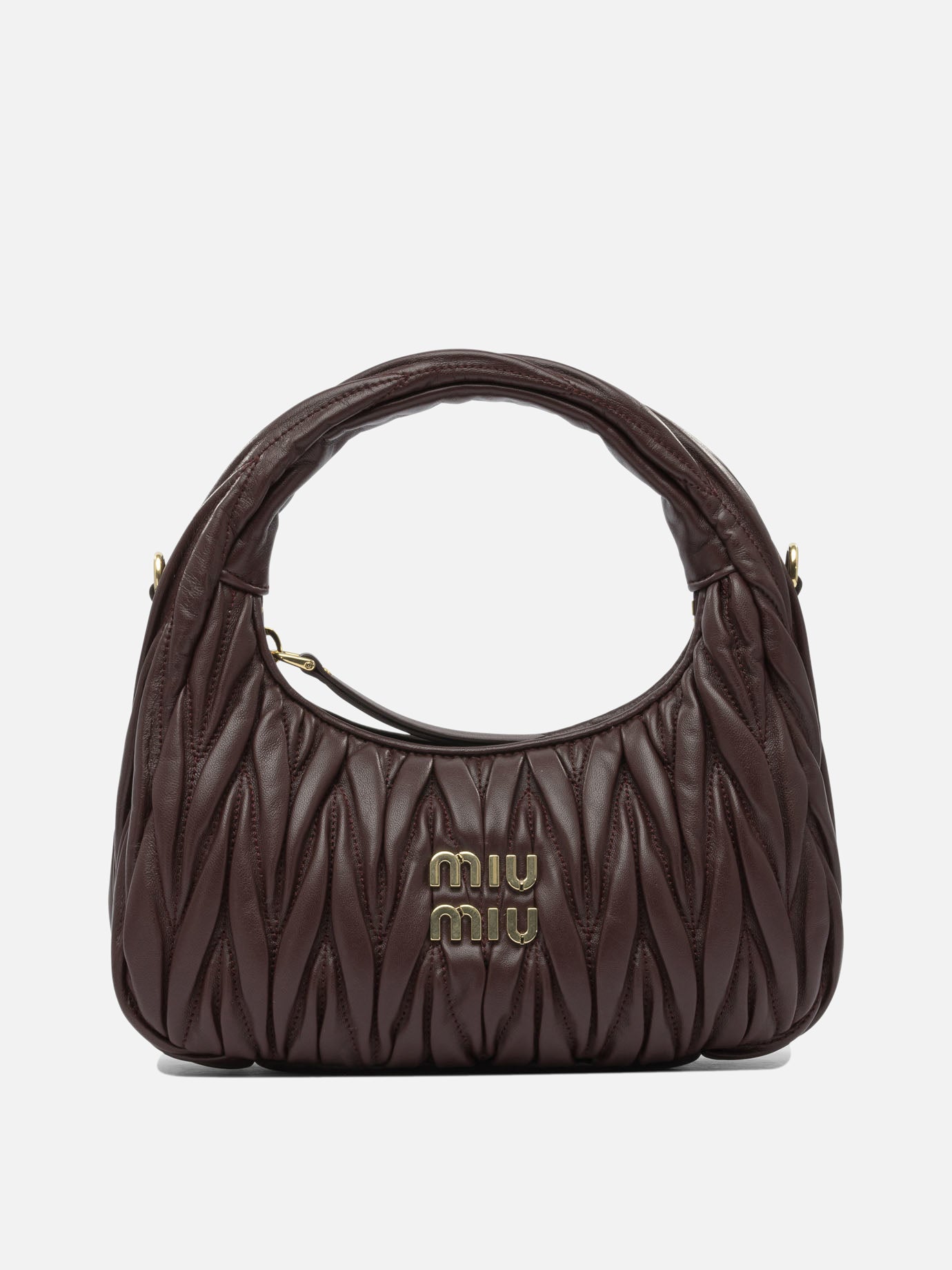 Small bags Logo  Bordeaux - Miu Miu Women | PDP | VIETTI Online Store | Zoom-Modal
