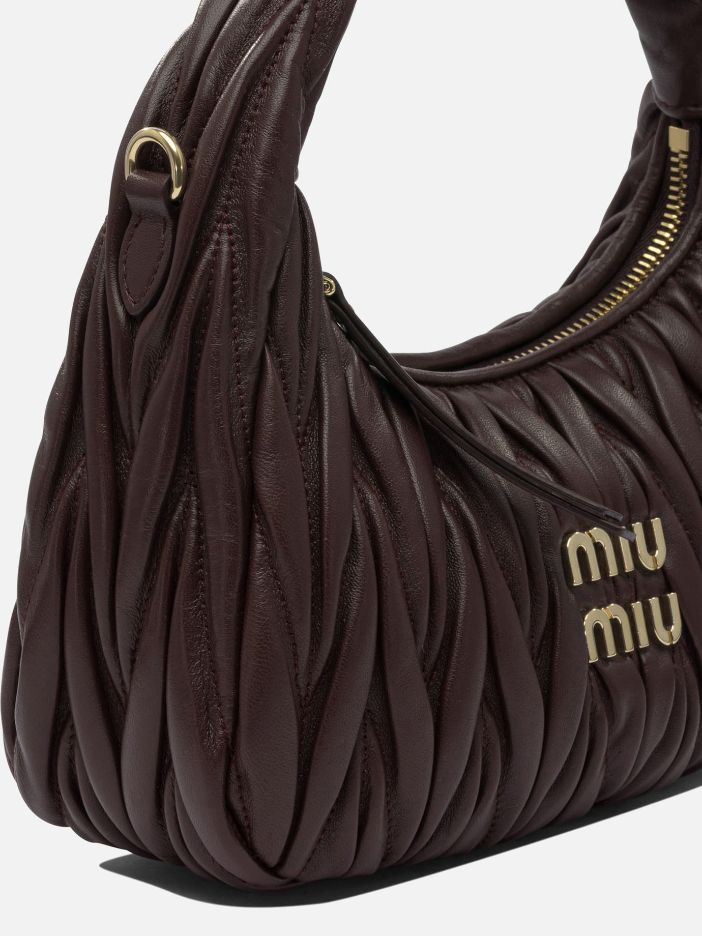 Small bags Logo  Bordeaux - Miu Miu Women | PDP | VIETTI Online Store | thumbnail_4