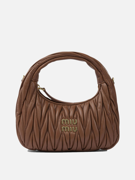 Small bags Logo  Brown - Miu Miu Women | PLP | VIETTI Online Store 
