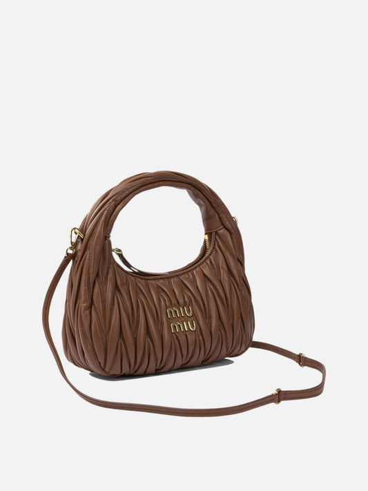 Small bags Logo  Brown - Miu Miu Women | PLP | VIETTI Online Store | 2
