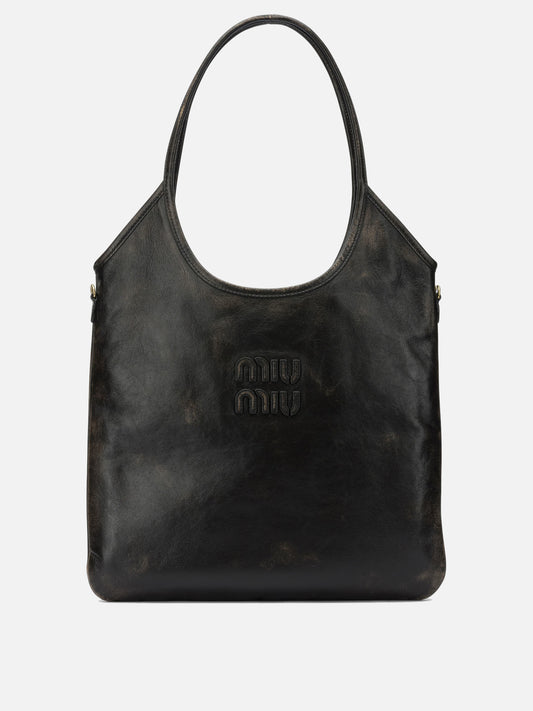 Medium bags Logo  Brown - Miu Miu Women | PDP | VIETTI Online Store 
