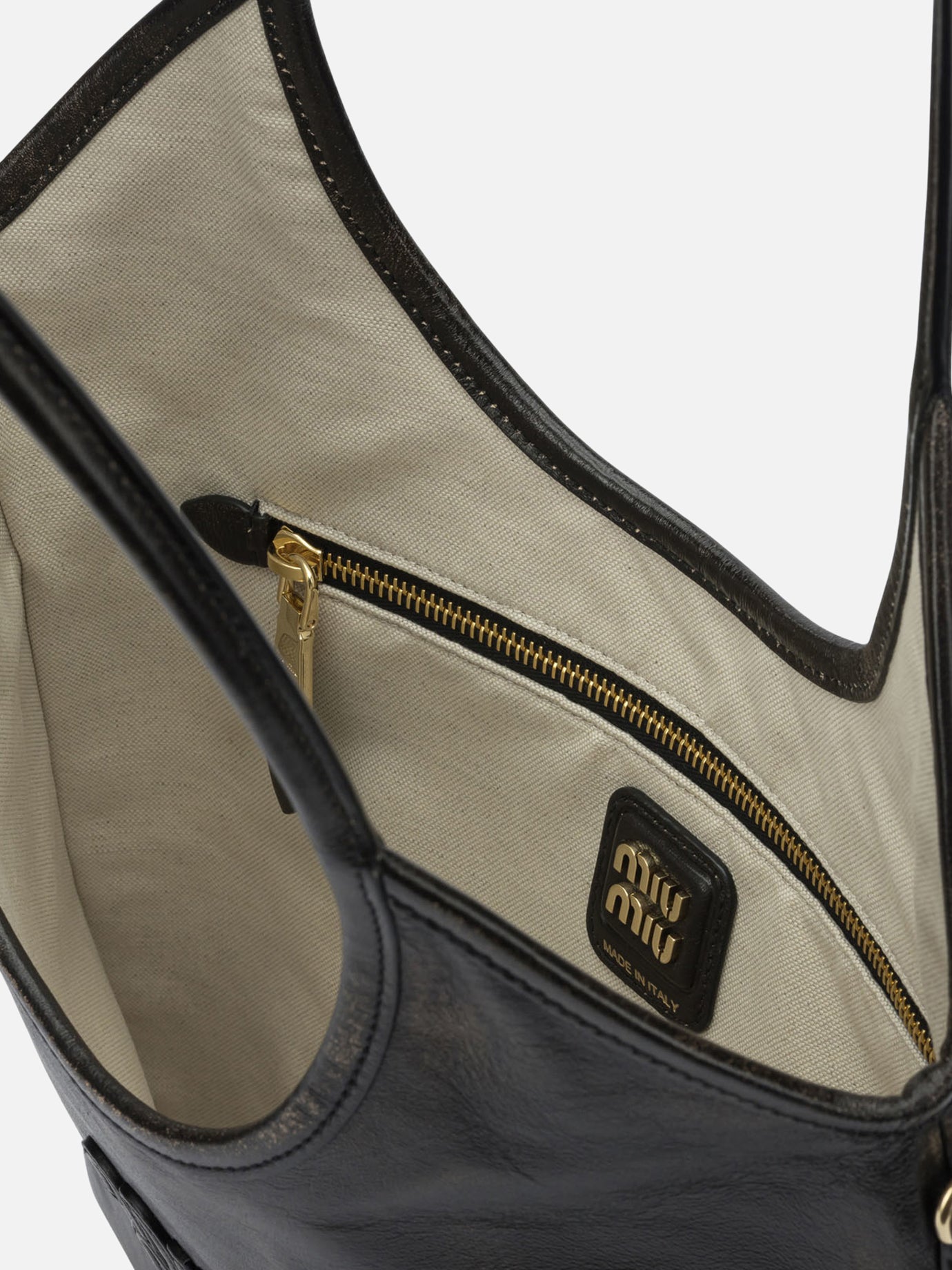 Medium bags Logo  Brown - Miu Miu Women | PDP | VIETTI Online Store | thumbnail_5